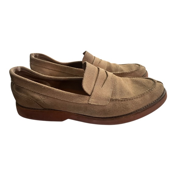 Hackett London Richmond Driver Shoes Moccasin Slip On Loafer Tan Mens Shoes Sz 7 - Picture 4 of 12